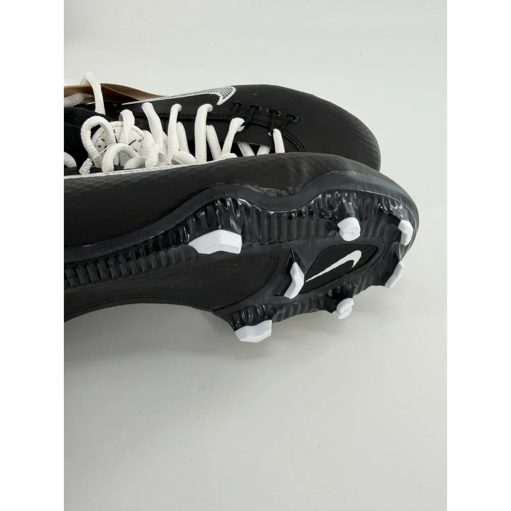 Nike Mens LAX Lacrosse Cleats Huarache 9 Elite Low LAX‎ Black FD0089-002 Size 4